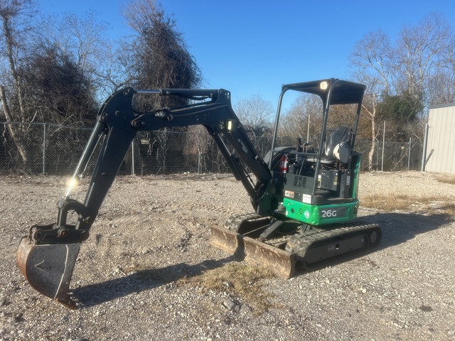 2018 John Deere 26G Mini Excavator