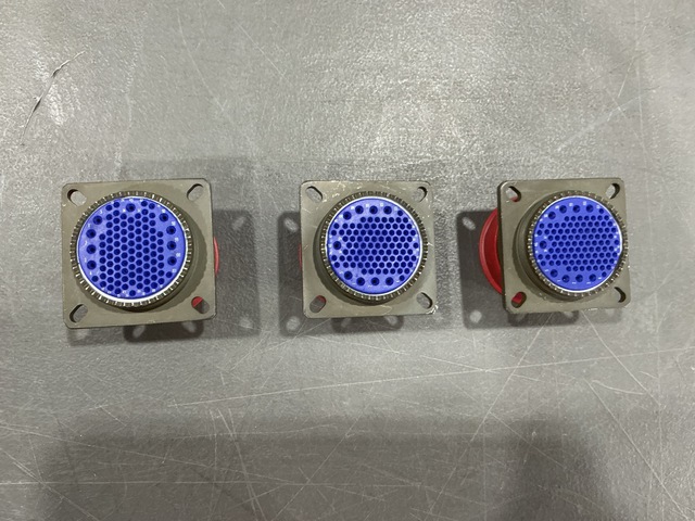 (10) Amphenol T3W-1725-92SN Electrical Receptacle Connectors