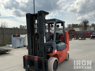 2008 Toyota 7FGCU35-BCS 7000 lb Cushion Tire Forklift