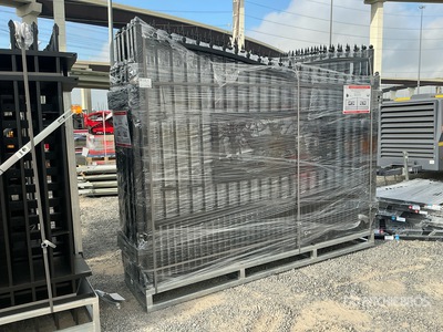 Quantity of (6) 2026 SUNTOP S0720 20 ft Wrought Iron Bi-Parting Driveway Gate (Unused)