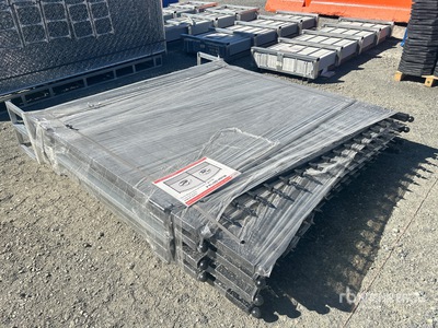 Quantity of (4) 2026 SUNTOP S0714-4 14 ft x 7 ft Wrought Iron Bi-Parting Driveway Gate (Unused)