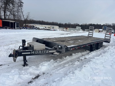 2025 Moritz 24 ft T/A Equipment Trailer
