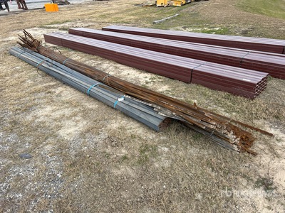 Quantity of (2) Bundles of Flat Bar (1) 1" x 3/16" A-36 20' (1) 2" x 1/4" A36/529-50 20'