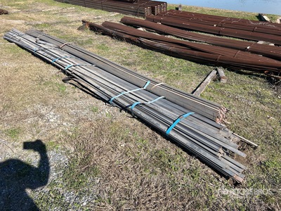 Quantity of (2) Bundles of 2" x 1/4" A36/529-50 20' Flat Bars