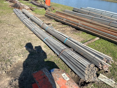 Quantity of (2) Bundles of 2" x 1/4" A36/529-50 20' Flat Bars