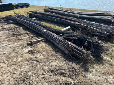 Quantity of (2) Bundles of 1" x 3/16" A36/529-50 24' Flat Bars