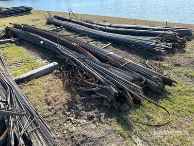 Quantity of (3) Bundles of 1" x 3/16" A36/529-50 24' Flat Bars