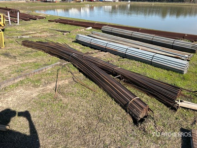 Quantity of (2) Bundles of 1" x 1/8" A-36 20' Flat Bars