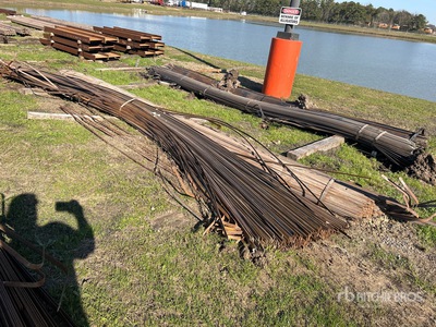 Quantity of (2) Bundles of 1" x 1/8" A-36 20' Flat Bars