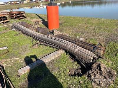 Quantity of (2) Bundles of 1" x 1/8" A-36 20' Flat Bars