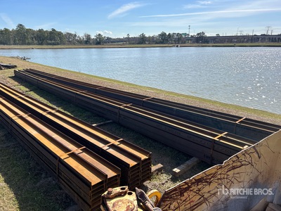 Quantity of (2) Bundles of 8" x 10.0 A992/572-50 50' Wide Flange Beams