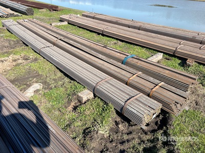 Quantity of Bundles of Angles, (1) 1 1/2 in x 1 1/2 in x 1/4 in A36/529-50 20 ft, (2) 2 in x 2 in x 1/4 in A36/529-50 20 ft