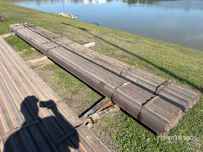 Quantity of (2) Bundles of 2 1/2" x 2 1/2" x 1/4" A36/529-50 20' Angles