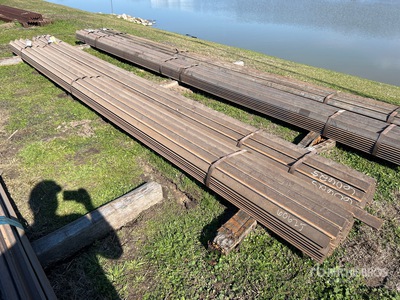 Quantity of (2) Bundles of 2 1/2" x 2 1/2" x 1/4" A36/529-50 20' Angles