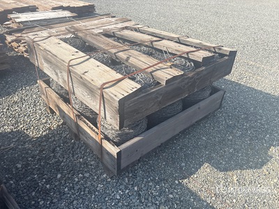 Quantity of (18) Barbed Wire