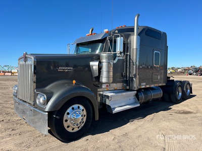 2008 Kenworth W900 6x4 Cabeza Tractora Cabina Dormitorio
