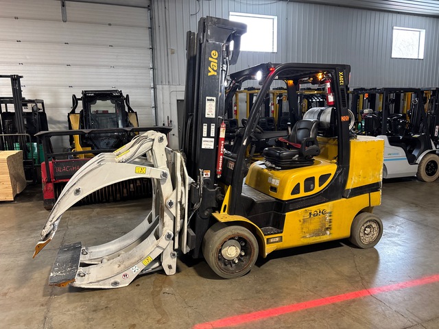 2020 Yale GC120VXPRS 7450 lb Cushion Tire Forklift