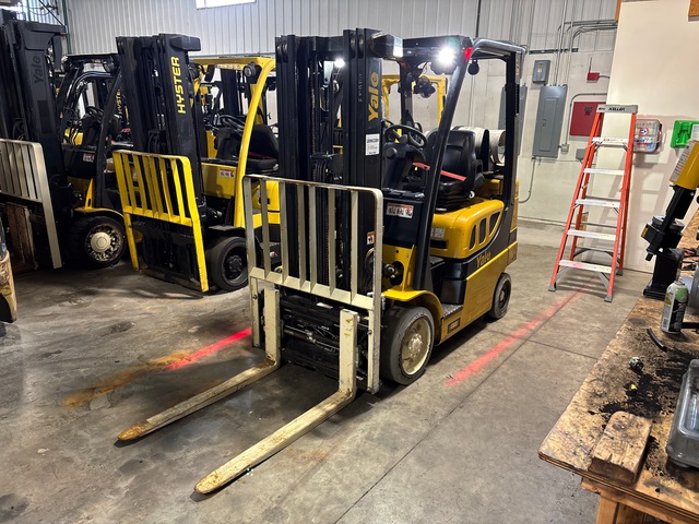 2020 Yale GLC050VXNESE083 4650 lb Cushion Tire Forklift