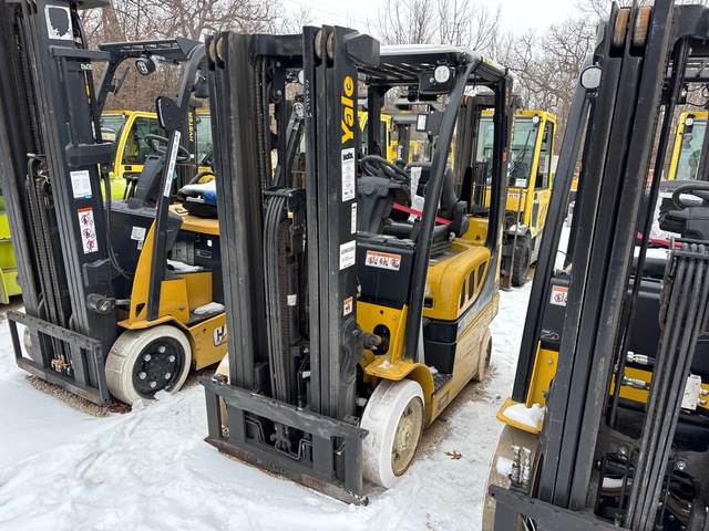 2020 Yale GLC050VXNESE083 4650 lb Cushion Tire Forklift