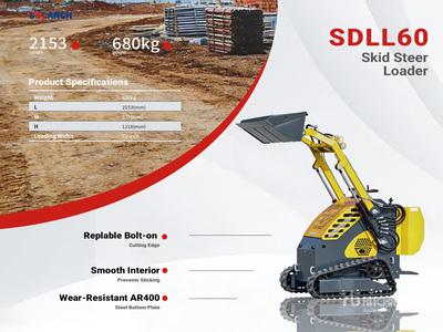 2026 SDLANCH SDLL60 Mini Kompaktowa ładowarka gąsienicowa (Unused)