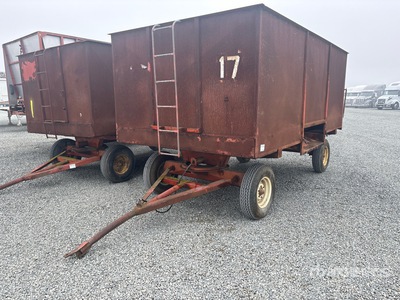 S/A Turntable Walnut Trailer Varios remolque