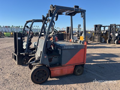 2018 Toyota 8FBCU25 4850 lb Electric Forklift