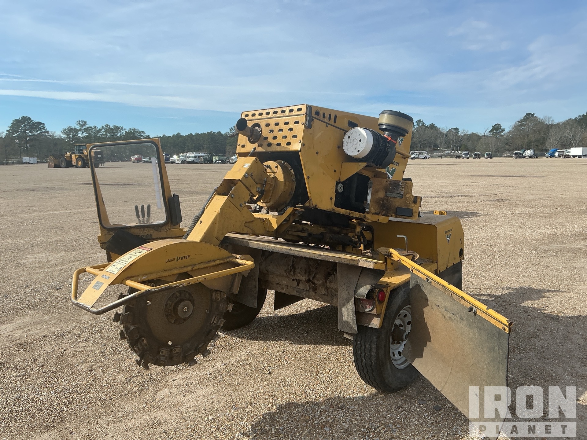 2021 Vermeer SC802 Stump Grinder w/2021 Vermeer Trailer in