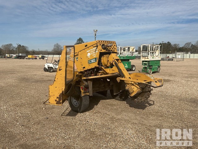 2021 Vermeer SC802 Stump Grinder w/2021 Vermeer Trailer in