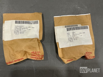 (7) ITT CA110821-0006 Electrical Receptacle Connectors