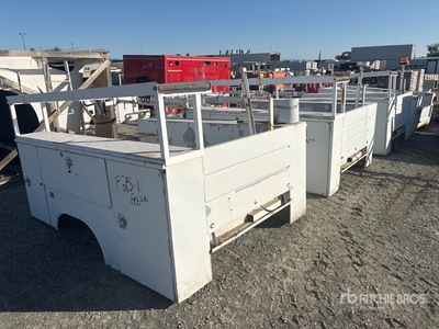 Quantity of (4) 8 ft 2 in Utility Truck Body