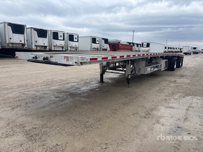 2019 East 53 ft T/A Spread Axle Flatbed Trailer