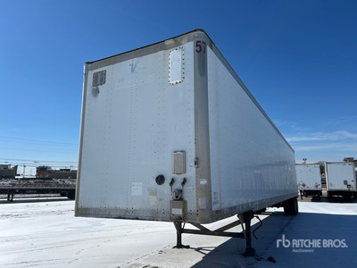 2008 Vanguard 53 ft x 102 in T/A Van Trailer