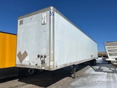 2008 Vanguard VIP 53 ft x 102 in T/A Geschlossene Anhänger