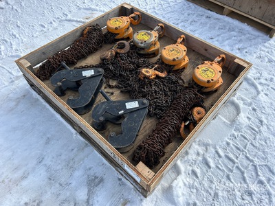 Quantity of Chain Hoists and Beam Clamps
