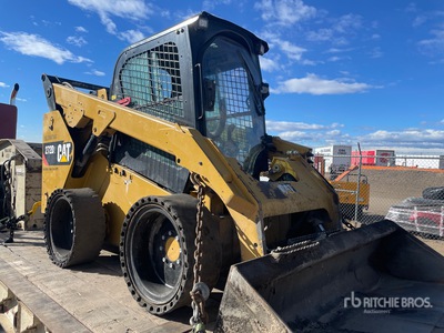 2017 Cat 272D2 Chargeuse à direction à glissement