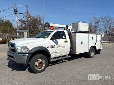 2018 Ram 5500 4x4 Service Truck