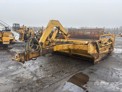1997 Rome R14 4 Tire Hydraulic Pull Scraper
