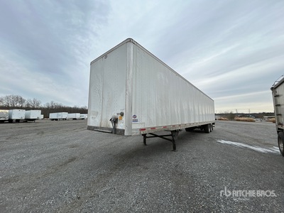 2014 Utility VS2DX 53 ft x 102 in T/A Van Trailer