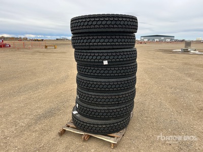 Quantity of (8) Aosowing 11R24.5 Neumáticos (Unused)