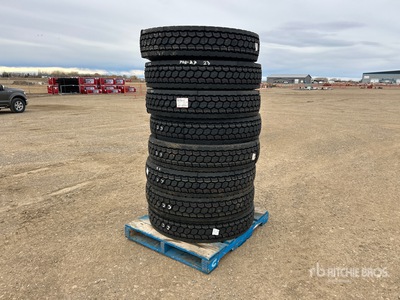 Quantity of (8) Aosowing 11R24.5 Neumáticos (Unused)