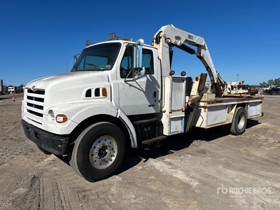 1998 IMT 12916 5000 lb Straight Boom on 2000 Sterling L7501 4x2 Boom Truck