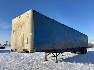 2009 Utility 53 ft T/A Remolque con Lona