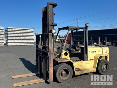 1999 Hyster H155XL 14750 lb Pneumatic Tire Forklift