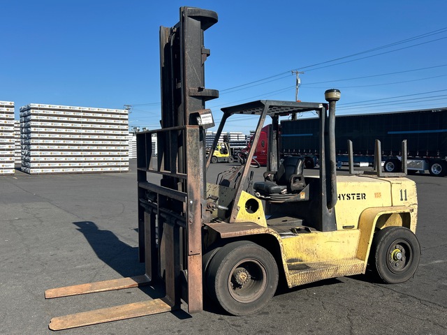 1999 Hyster H155XL 14750 lb Pneumatic Tire Forklift 1999 Hyster H155XL 14750 lb Pneumatic Tire Forklift