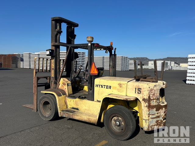 2003 Hyster H155XL 14750 lb Pneumatic Tire Forklift in White City ...