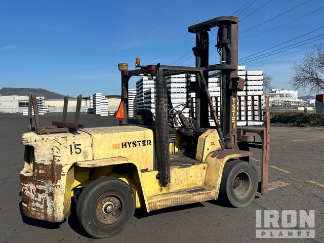 2003 Hyster H155XL 14750 lb Pneumatic Tire Forklift in White City ...