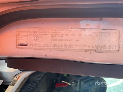 2015 Freightliner M2 106 4x2 Boom Truck (Inoperable)