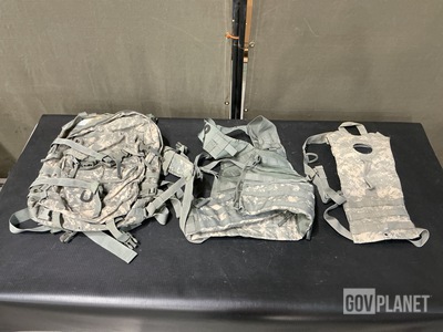 (84) Fighting Load Carriers, (36) Hydration Carriers & (13) Assault Packs