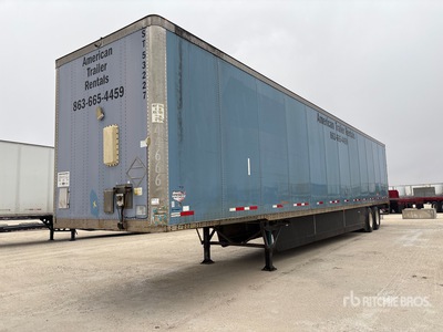 2009 Wabash 53 ft x 102 in T/A Van Trailer