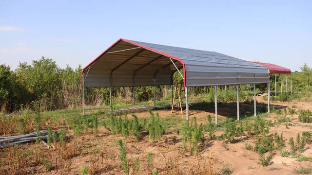 Golden Mount Metal Carport (Unused)